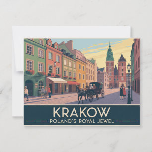 Postal Cracovia Polonia