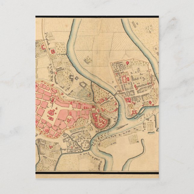 Postal Cracovia Polonia 1755 (Anverso)