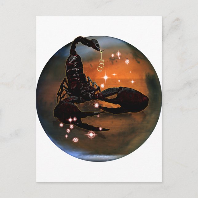 Postal Craft Dungeon Zodiac - Escorpio (Anverso)