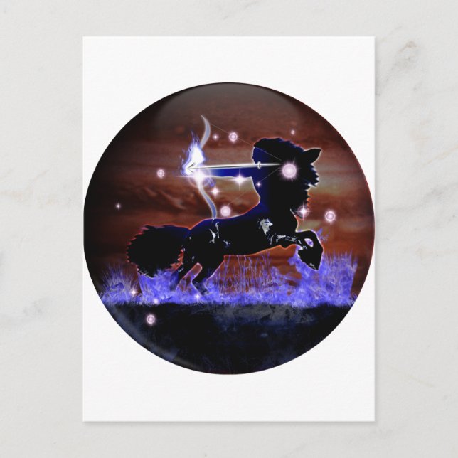 Postal Craft Dungeon Zodiac - Sagitario (Anverso)