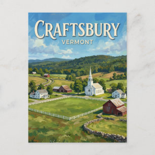 Postal Craftsbury Common Vermont
