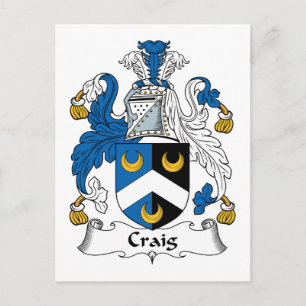 Postal Craig Family Crest
