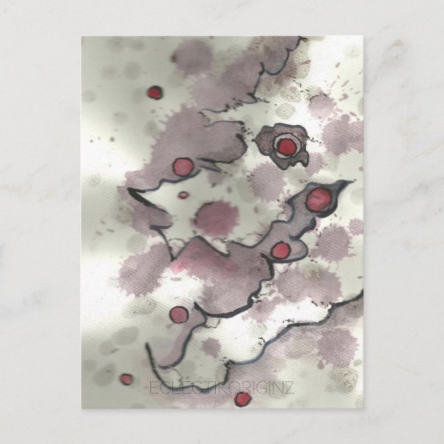 Postal Cranberry Bog Tea Creature 001 (Anverso)