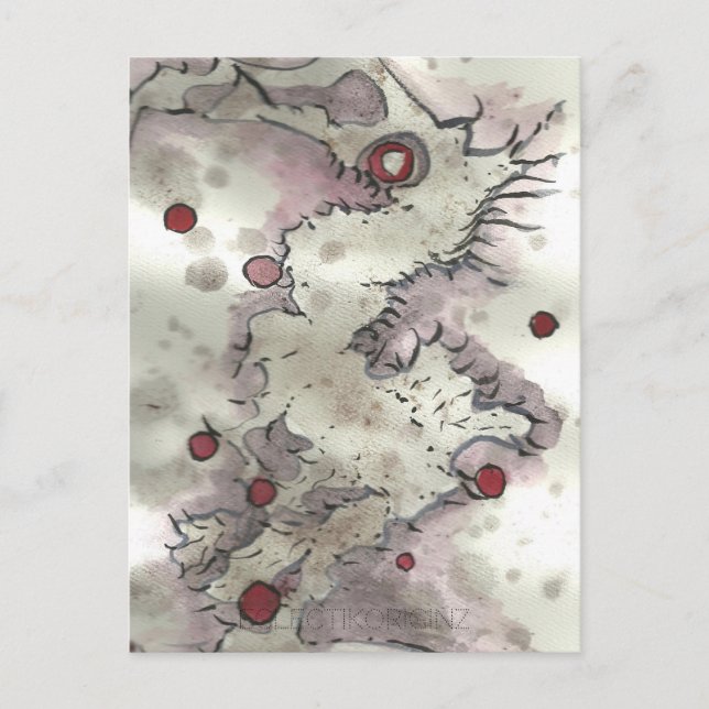 Postal Cranberry Bog Tea Creature 003 (Anverso)