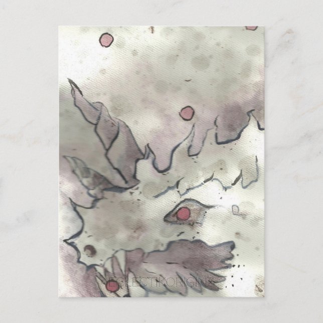 Postal Cranberry Bog Tea Creature 007 (Anverso)