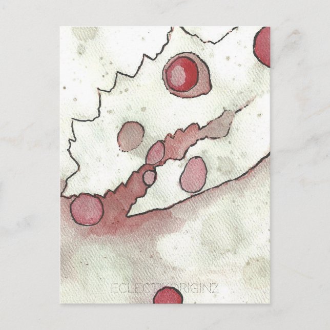 Postal Cranberry Bog Tea Creature 03 (Anverso)