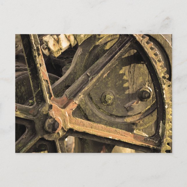 Postal Crane olvidada (Anverso)