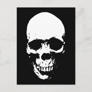 Postal Cráneo de Paro Blanco