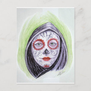 Postal Cráneo del azúcar