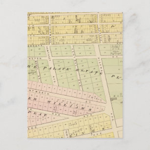 Postal Cranston, mapa de RI