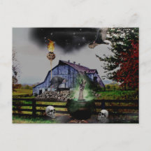 *~* Cránulos de la mano de la antorcha HALLOWEEN