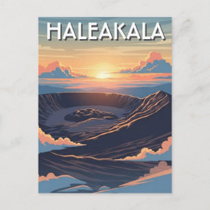 Postal Cráter Haleakala Maui Hawái Viajes