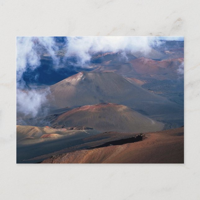 Postal Cráter Haleakala, Maui, Hawaii, EE.UU. (Anverso)