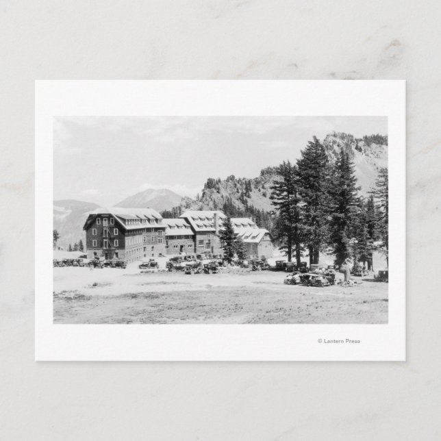 Postal Crater Lake Lodge PhotographyCrater Lake, OR 2 (Anverso)
