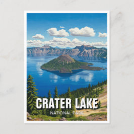 Postal Crater Lake National Park Oregon Travel