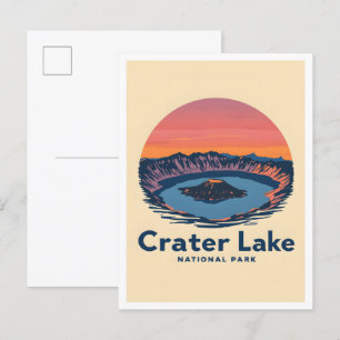 Postal Crater Lake National Park Oregon USA Travel