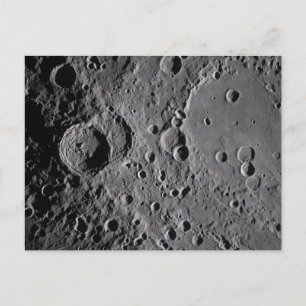 Postal Cráteres lunares Artemis II