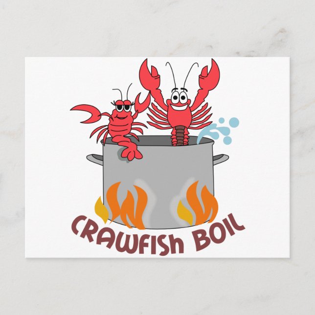 Postal Crawfish Hervir (Anverso)