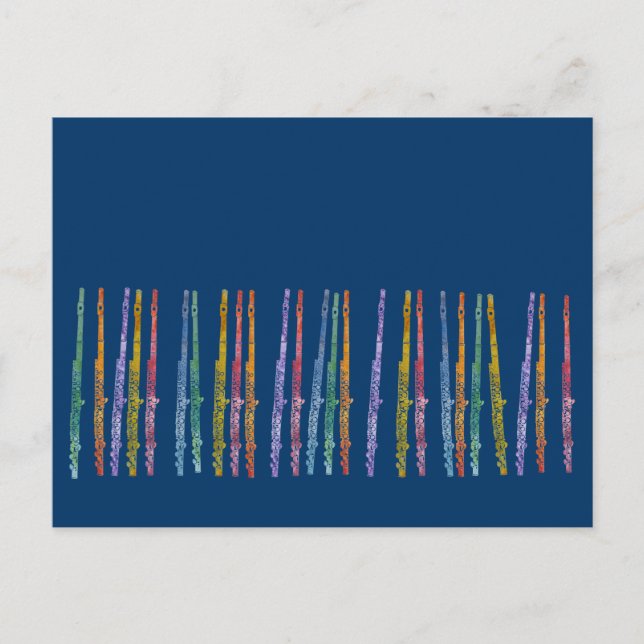 Postal Crayon Flutes (Anverso)