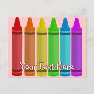 Postal Crayones