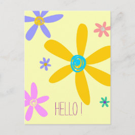 Postal Crazy Daisy