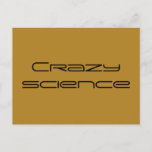 Postal Crazy science un término de Orphan Black<br><div class="desc">del programa Orphan Black,  la ciencia loca es un término usado</div>