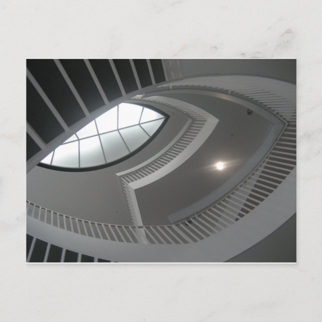 Postal Crazy Staircase Mirando (Anverso)
