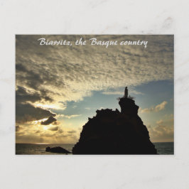 Postal "Crazy Sunset"- Biarritz