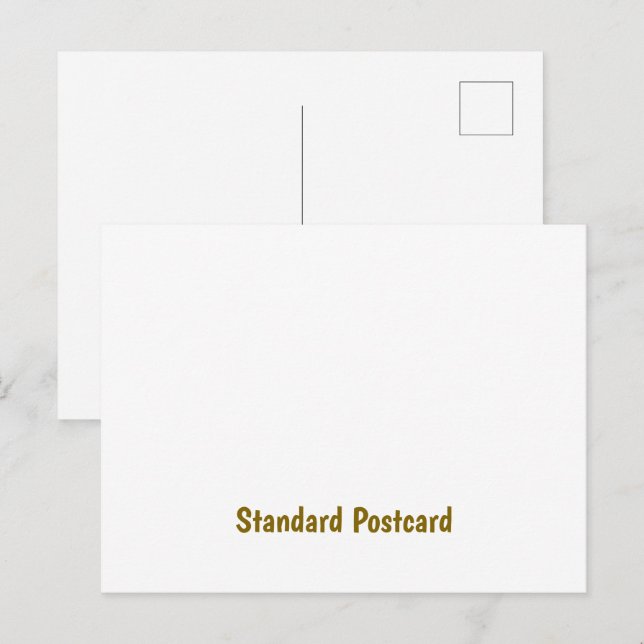 Postal Crea tu estándar personalizado (Anverso / Reverso)