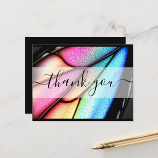 Postal Crea Tu Propia Ala de Mariposa Personalizada de Ag