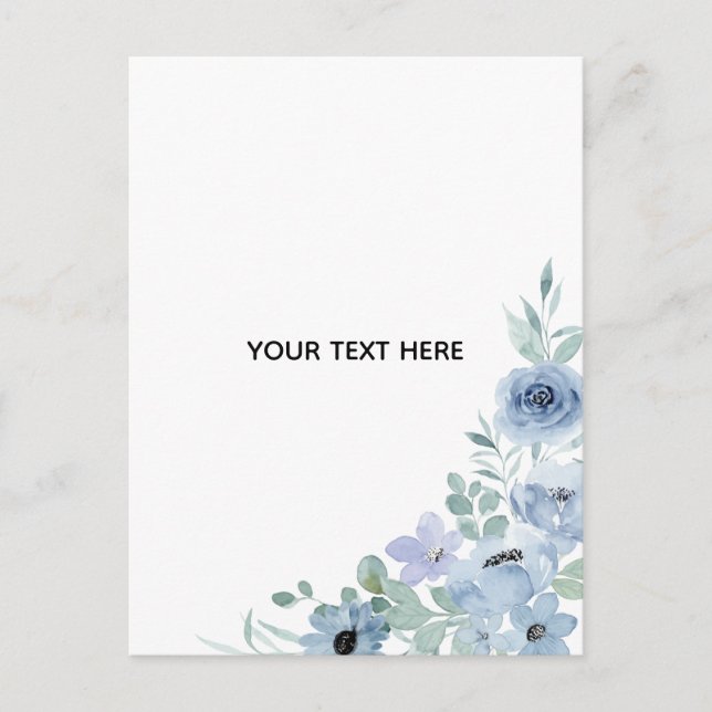 Postal Crea Tu Propia Floral  (Anverso)