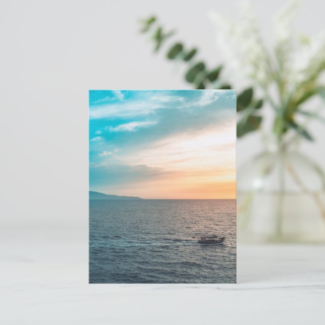 Postal Crea Tu Propia Foto (Anverso de pie)