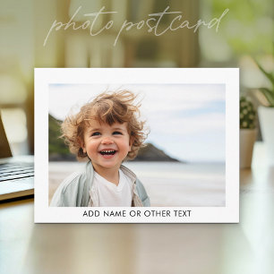 Postal Crea tu propia galería de una sola foto con borde
