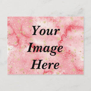 Postal Crea tu propia plantilla en blanco Foto personaliz