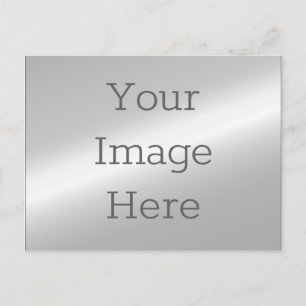 Postal Crea tu propia plata metálica falsa