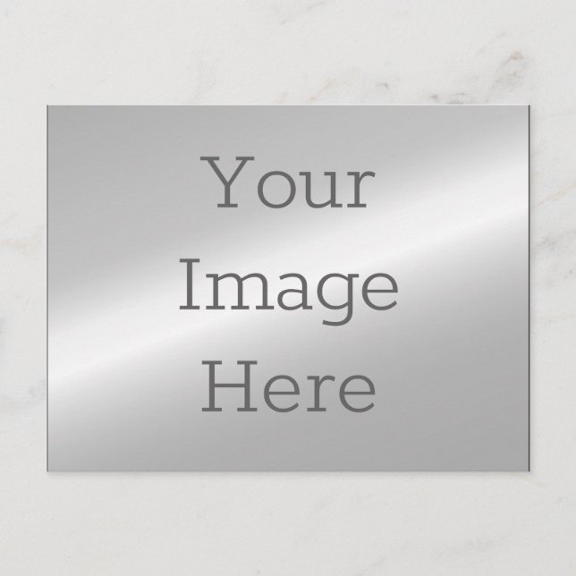 Postal Crea tu propia plata metálica falsa (Anverso)