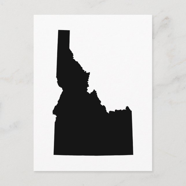 Postal Crea tu propio anuncio de mudanza a Idaho (Anverso)
