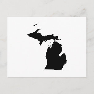 Postal Crea tu propio anuncio de mudanza a Michigan