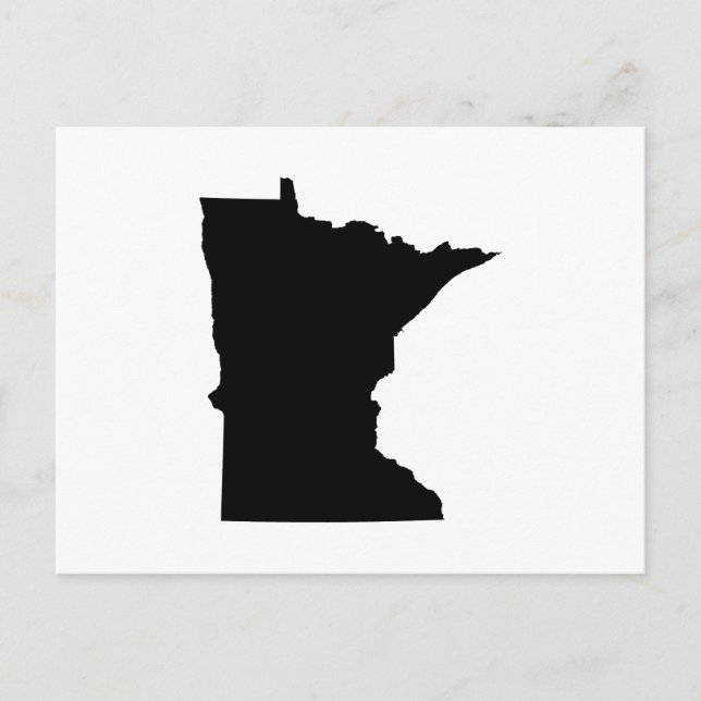 Postal Crea tu propio anuncio de mudanza a Minnesota (Anverso)
