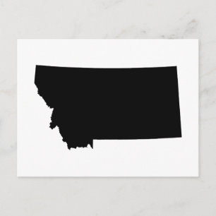 Postal Crea tu propio anuncio de mudanza a Montana