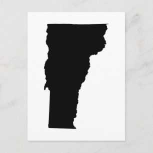 Postal Crea tu propio anuncio de mudanza a Vermont
