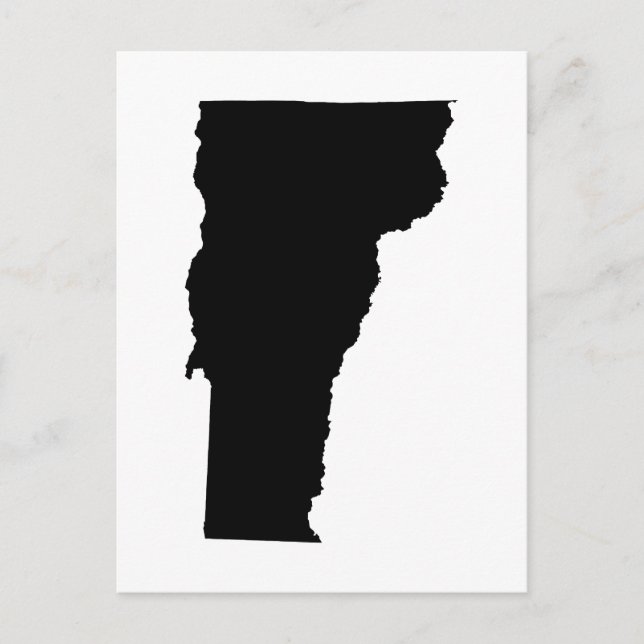 Postal Crea tu propio anuncio de mudanza a Vermont (Anverso)