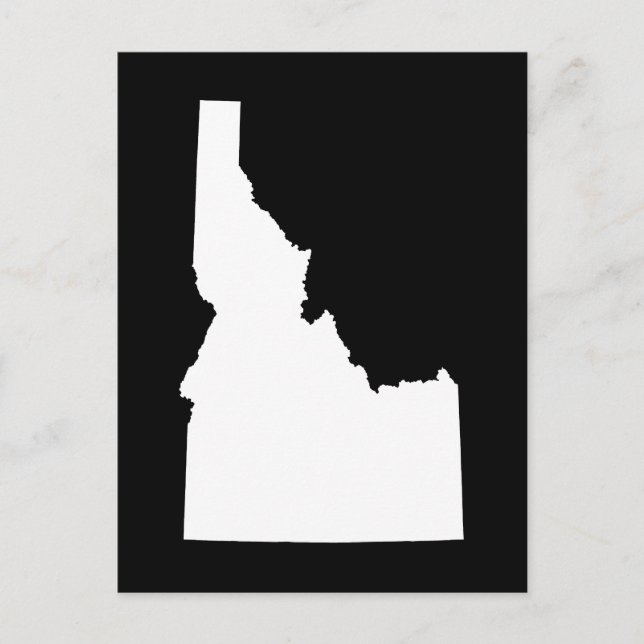 Postal Crea tu propio anuncio de mudanza en Idaho (Anverso)