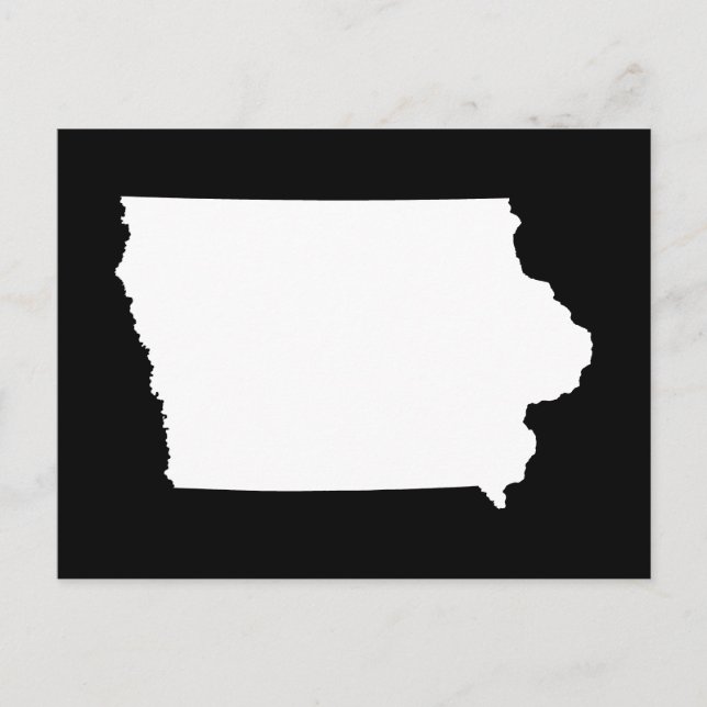 Postal Crea tu propio anuncio de mudanza en Iowa (Anverso)
