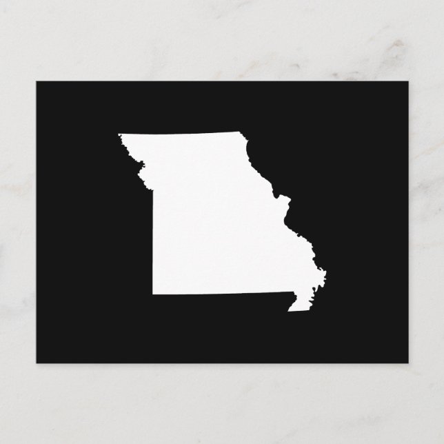 Postal Crea tu propio anuncio de mudanza en Missouri (Anverso)