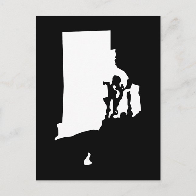 Postal Crea tu propio anuncio de mudanza en Rhode Island (Anverso)