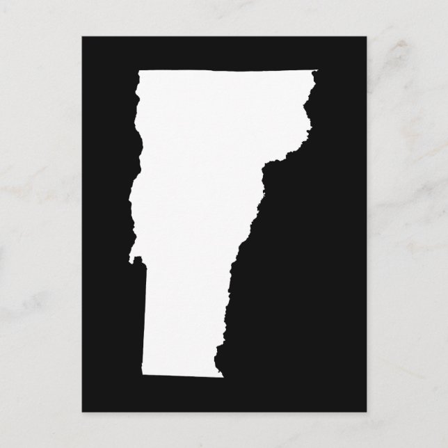 Postal Crea tu propio anuncio de mudanza en Vermont (Anverso)