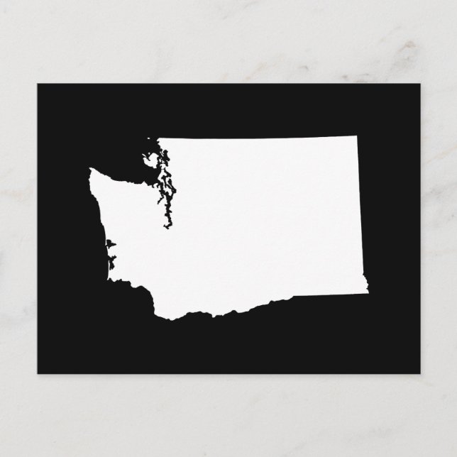 Postal Crea tu propio anuncio de mudanza en Washington (Anverso)