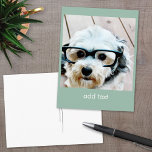 Postal Crea tu propio arte de Instagram<br><div class="desc">Una excelente manera de mostrar tus fotos cuadradas desde tu cuenta en línea. Añada una foto cuadrada para hacer un gran recuerdo. Si necesita ajustar el texto o la imagen,  haga clic en el vínculo personalizar.</div>
