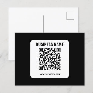 Postal Crea tu propio código QR Transparente